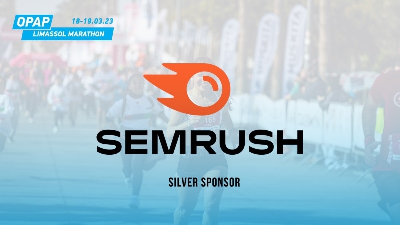 Η Semrush χορηγός του ΟΠΑΠ Μαραθωνίου Λεμεσού